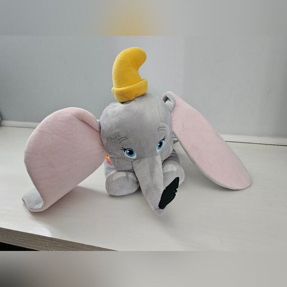Disney Dumbo the Elephant Disney Parks Plush Grey Walt Disney World Stuffed - Picture 2 of 12